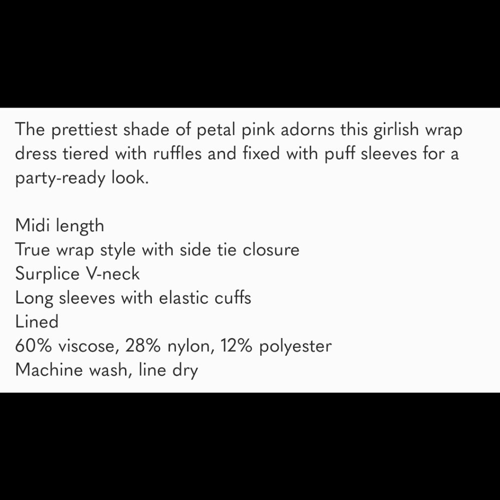 Seersucker long sleeves wrap dress. Rachel Parcell - Picture 4 of 4